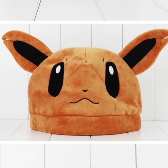 Unisex Teens Pokémon Eeve Winter Hats - Picture 1 of 2